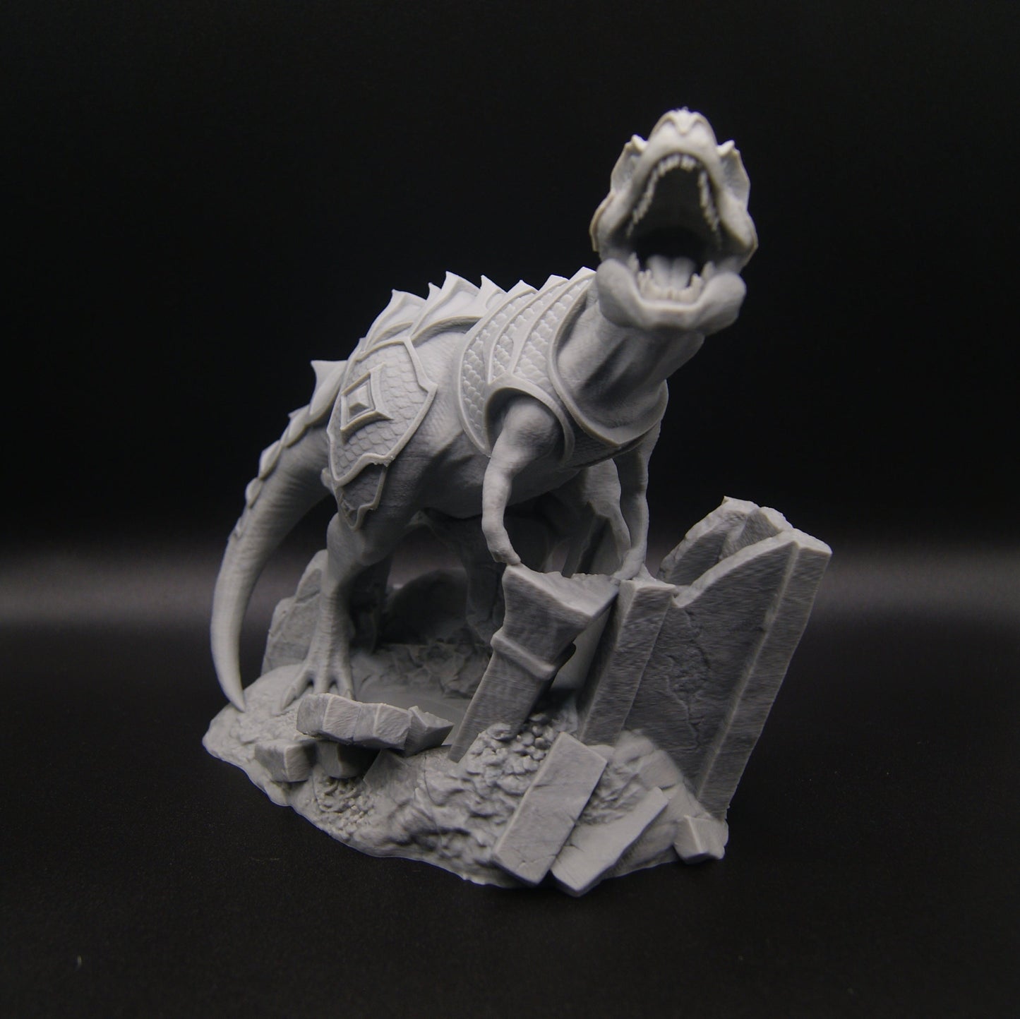 Warrior T-Rex Dice Tower